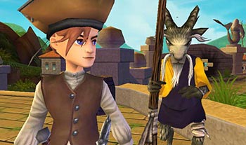 Goat Monk Pirate101 Companion