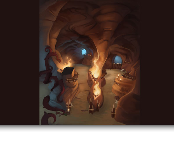 Monquista Cavern Concept Art