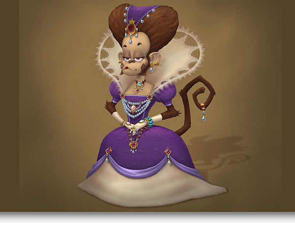 Monquista Queen Concept Art