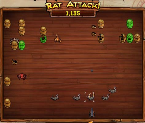Exploding Rats Game Rat Attack Mini Game | Pirate101 Free Online Game